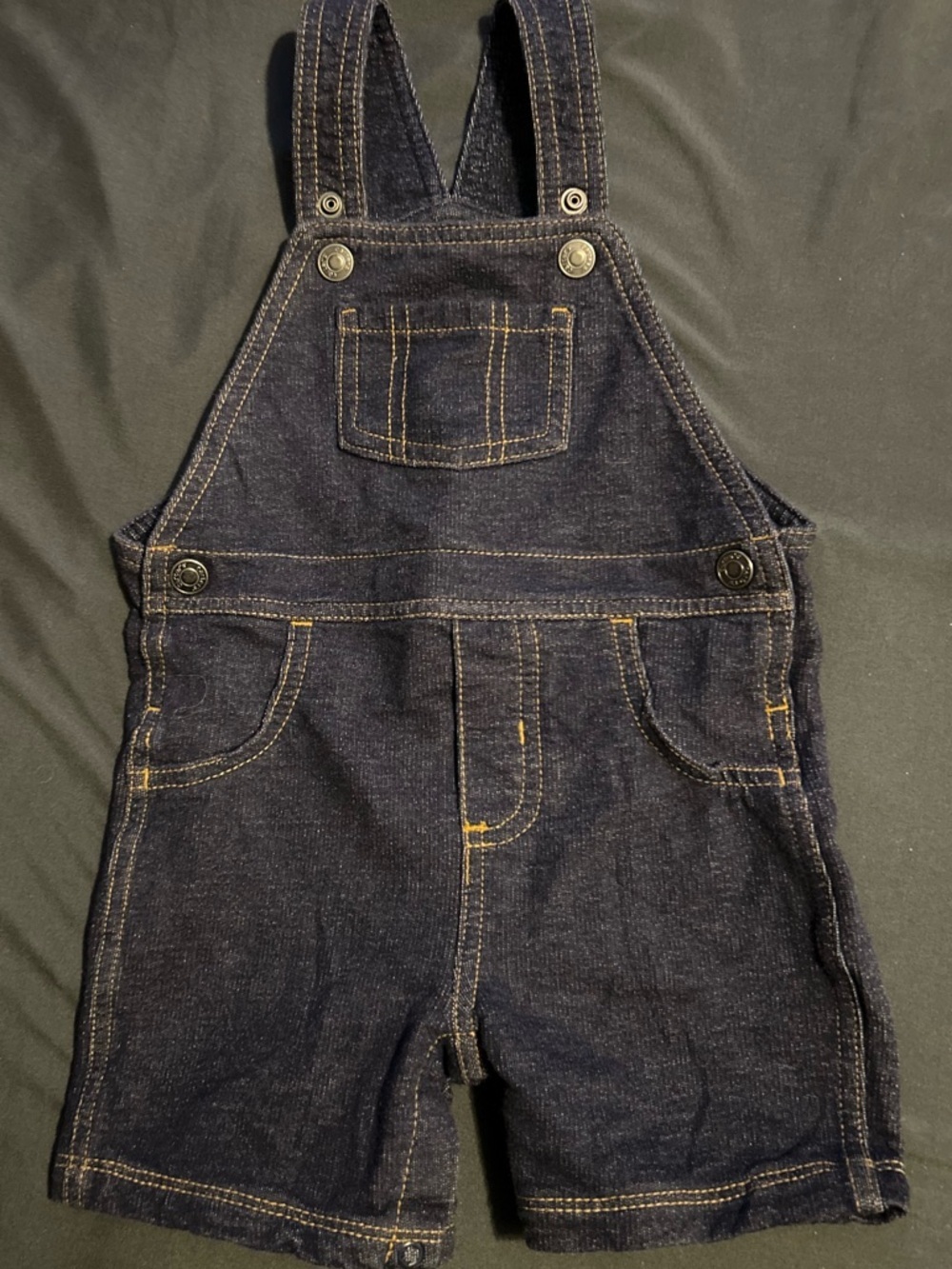 Carter's Dark Blue Shorts Overalls